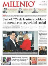 Portada de Milenio de Puebla (Mexique)