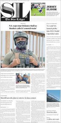 Portada de Star-Ledger (USA)