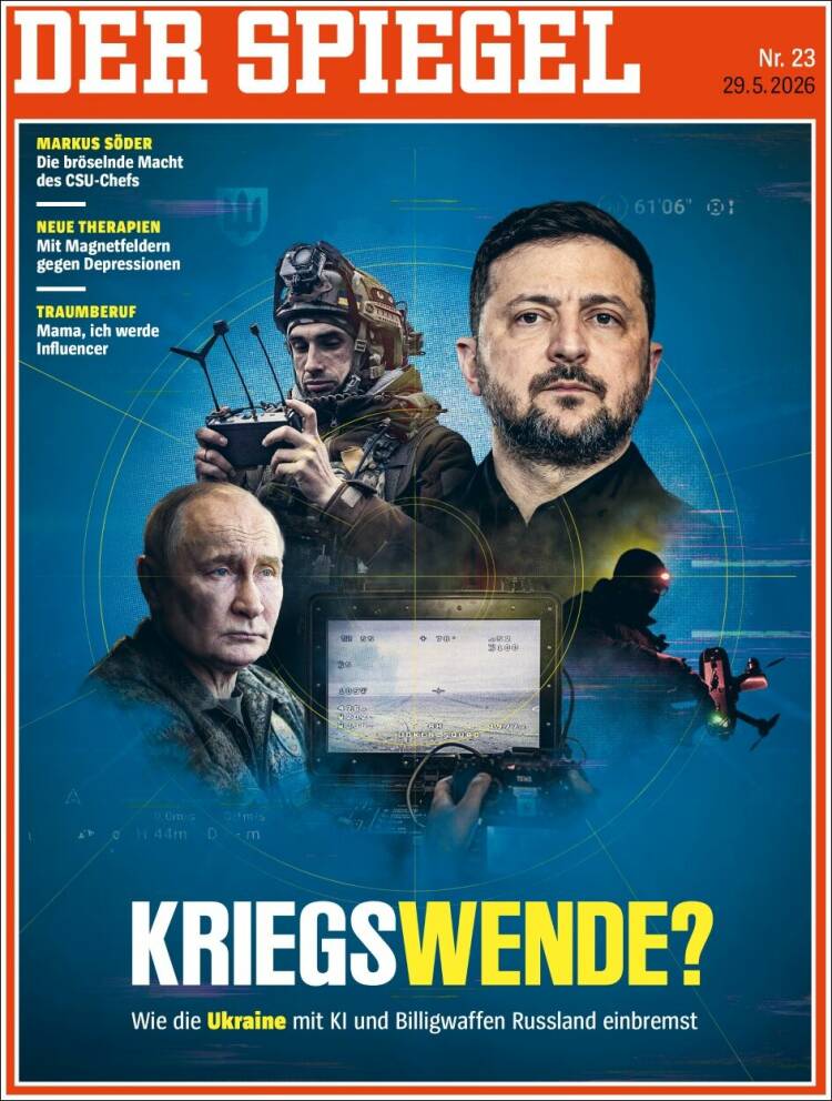 Portada de Der Spiegel (Alemania)