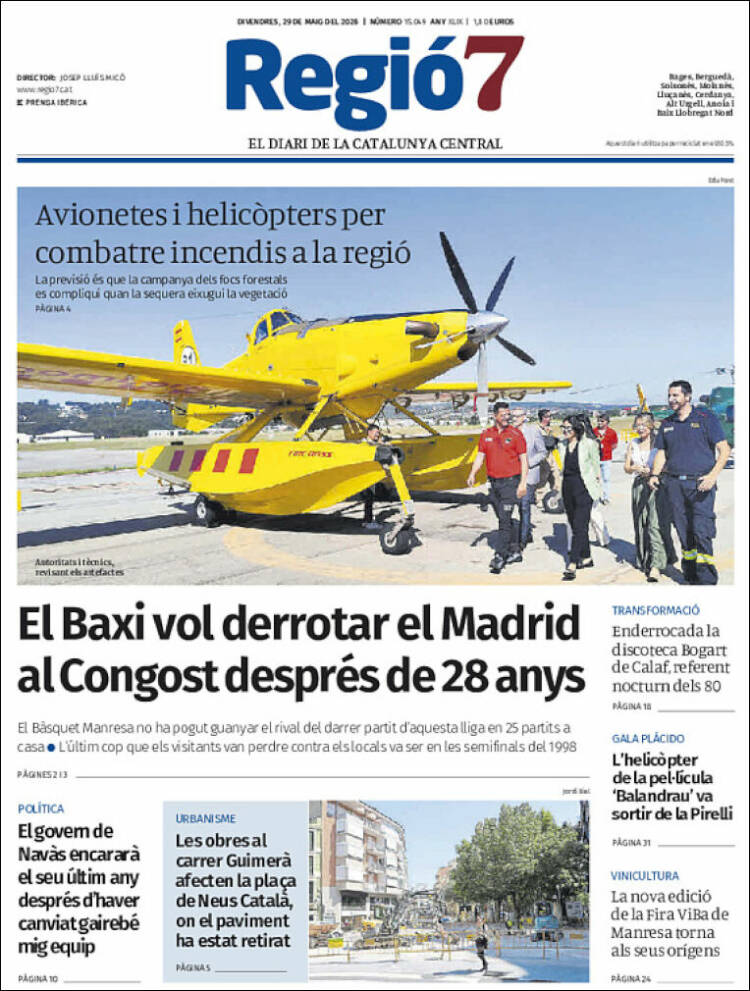 Portada de Regio7 (Espa&ntilde;a)