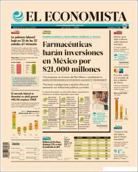 Portada de El Economista (M&eacute;xico)