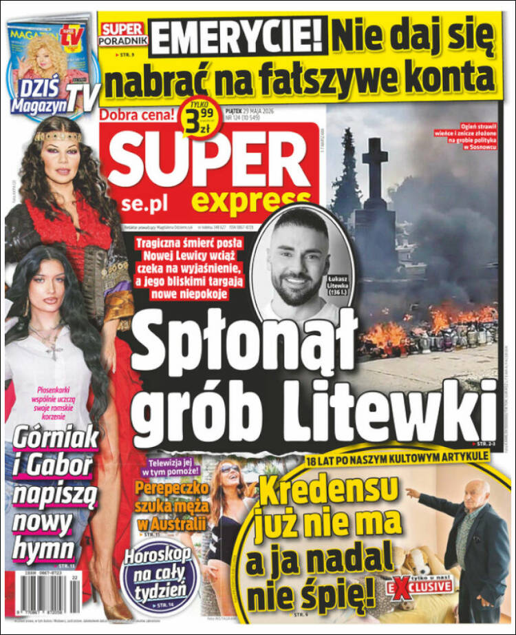 Portada de Super Express (Polonia)