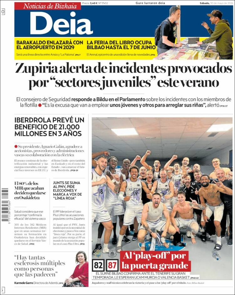 Portada de Deia (Espa&ntilde;a)