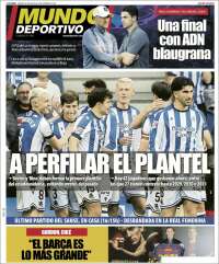 Portada de Mundo Deportivo Gipuzkoa (Espagne)