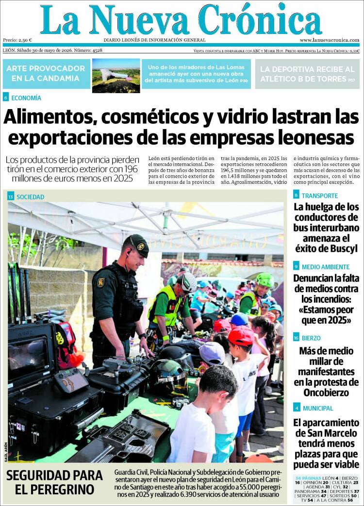 Portada de La Nueva Crónica (Espa&ntilde;a)
