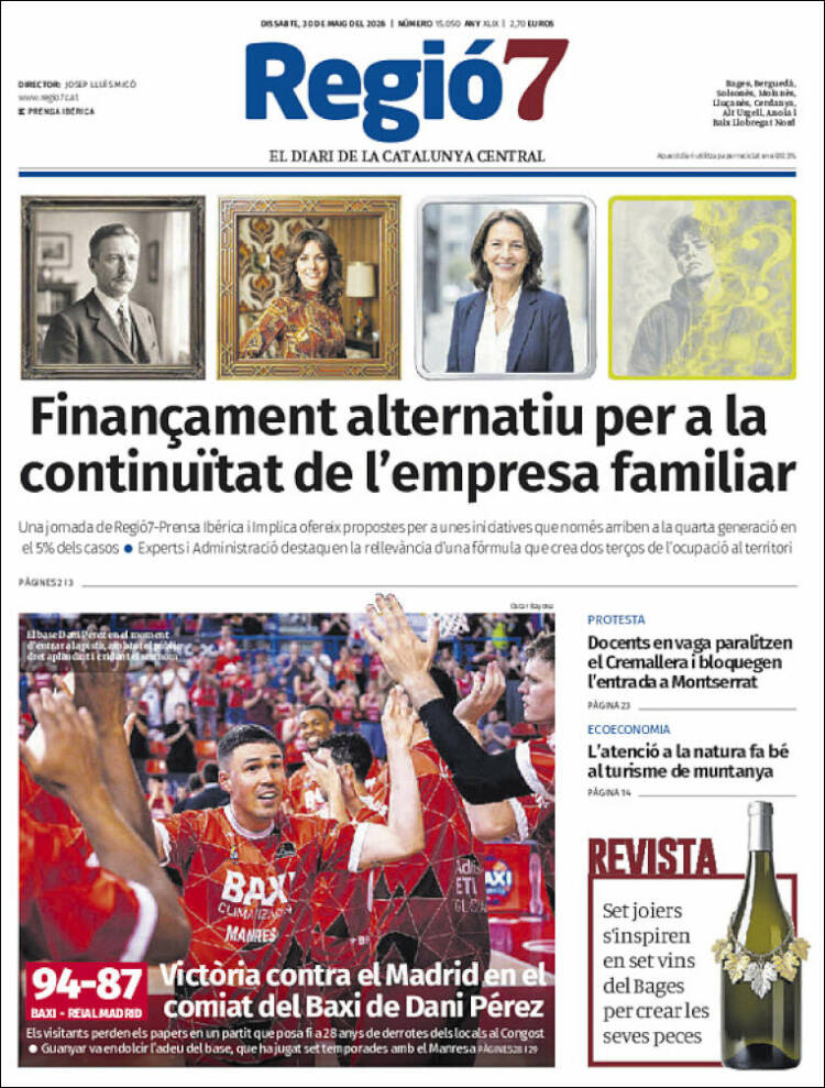 Portada de Regio7 (Espa&ntilde;a)