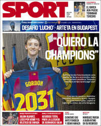 Portada de Sport (Espagne)