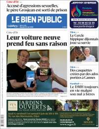 Portada de Le Bien Public (Francia)