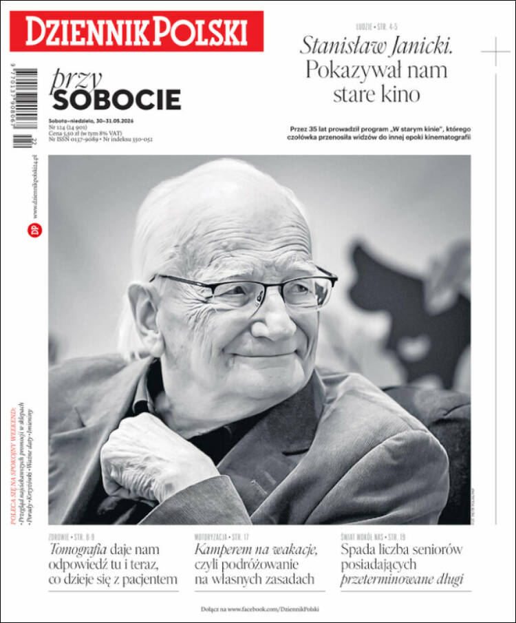 Portada de Dziennik (Polonia)