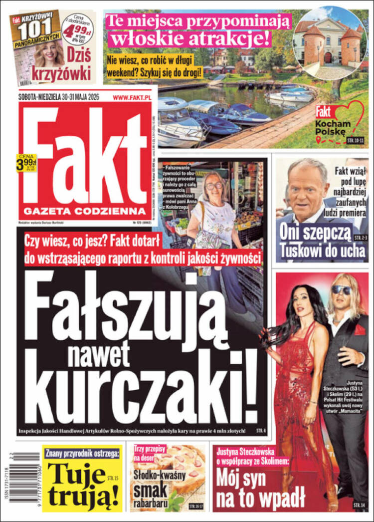 Portada de Fakt (Polonia)
