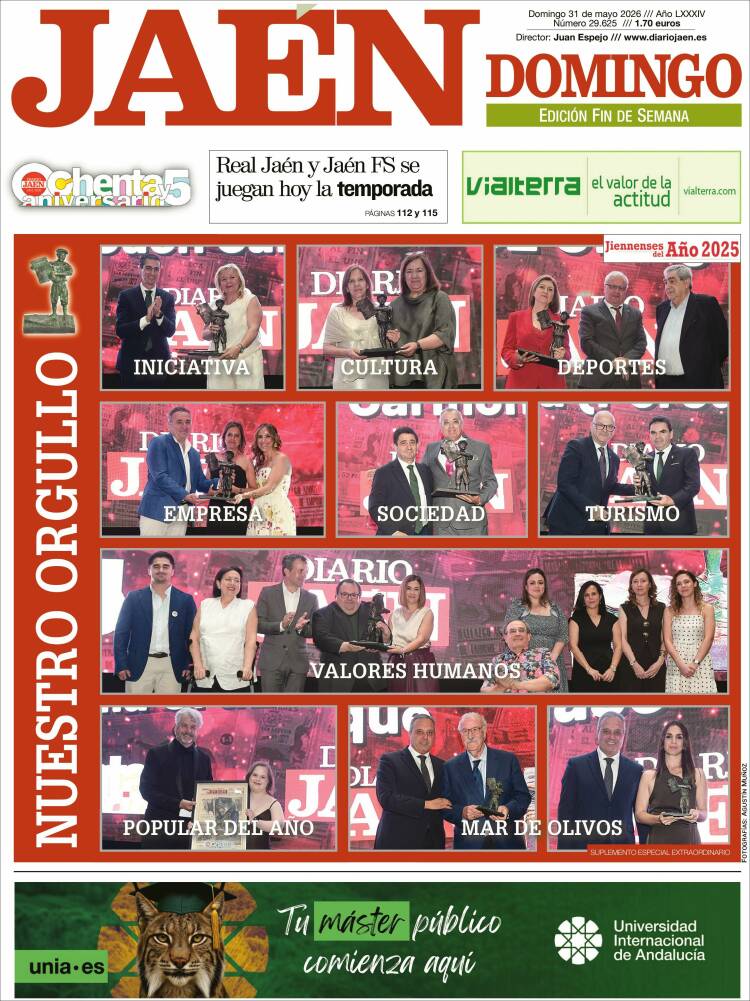 Portada de Diario Jaén (Espa&ntilde;a)