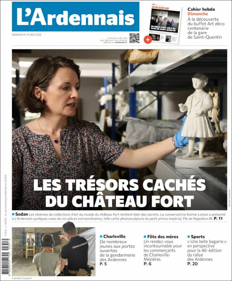 Portada de L'Ardenais (Francia)