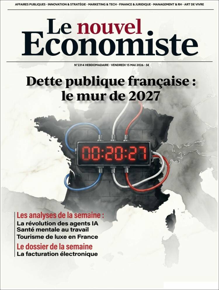 Portada de Le nouvel Economiste (Francia)