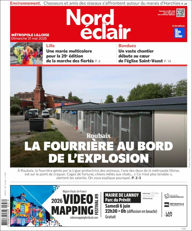 Portada de Nord Éclair (Francia)