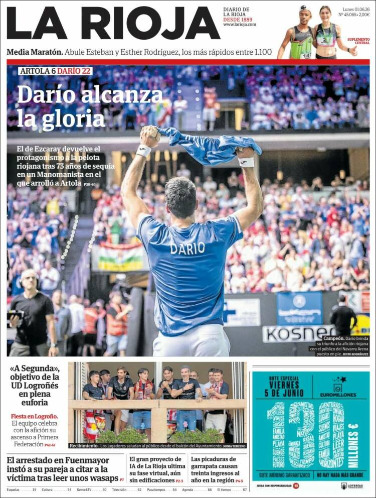 Portada de La Rioja (Espa&ntilde;a)
