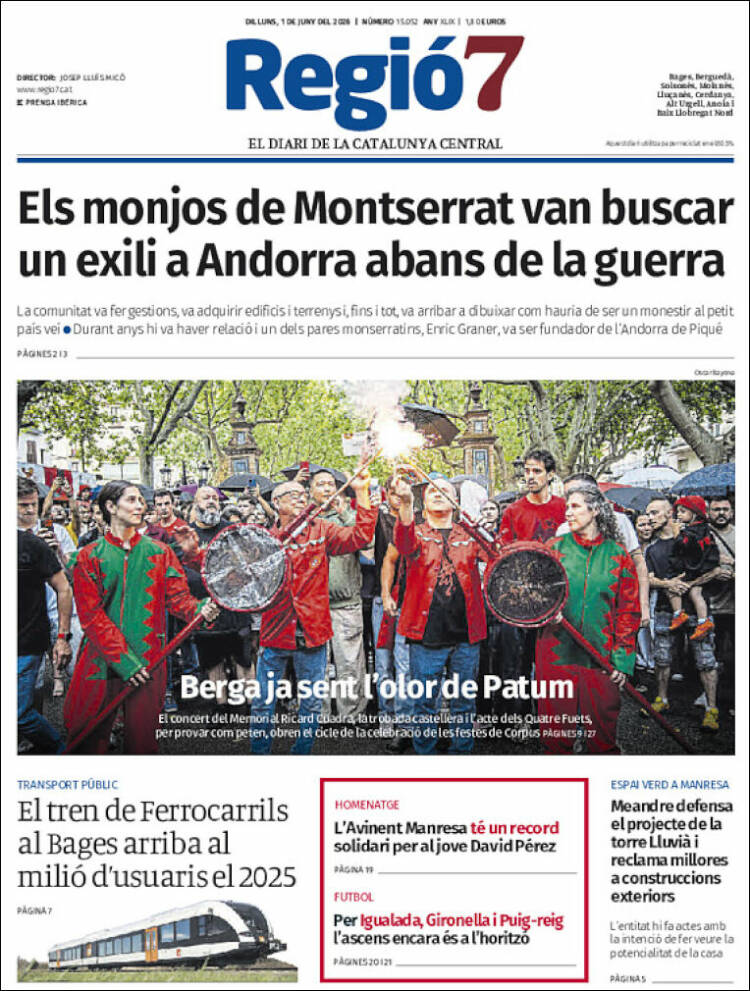 Portada de Regio7 (Espa&ntilde;a)