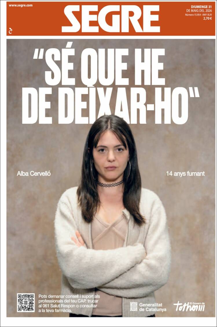 Portada de Segre (Espa&ntilde;a)