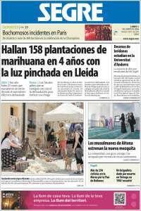 Portada de Segre  (Espa&ntilde;a)