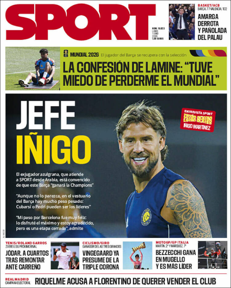 Portada de Sport (Espa&ntilde;a)