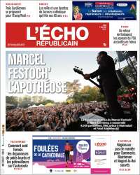 Portada de L'Echo Républicain (Francia)