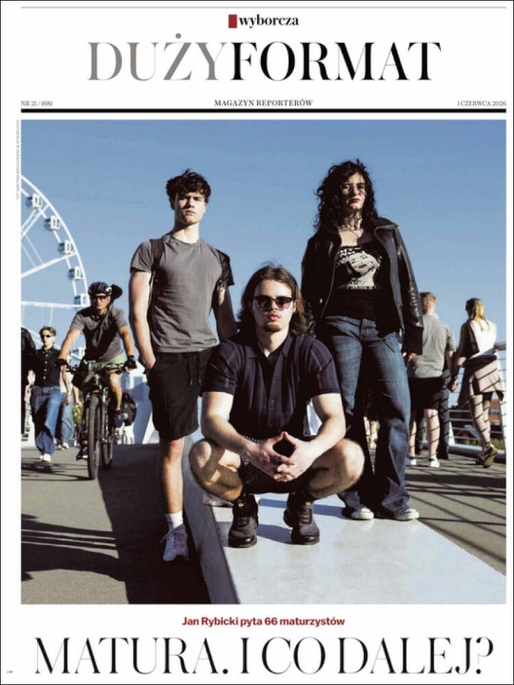 Portada de Gazeta Wyborcza (Polonia)