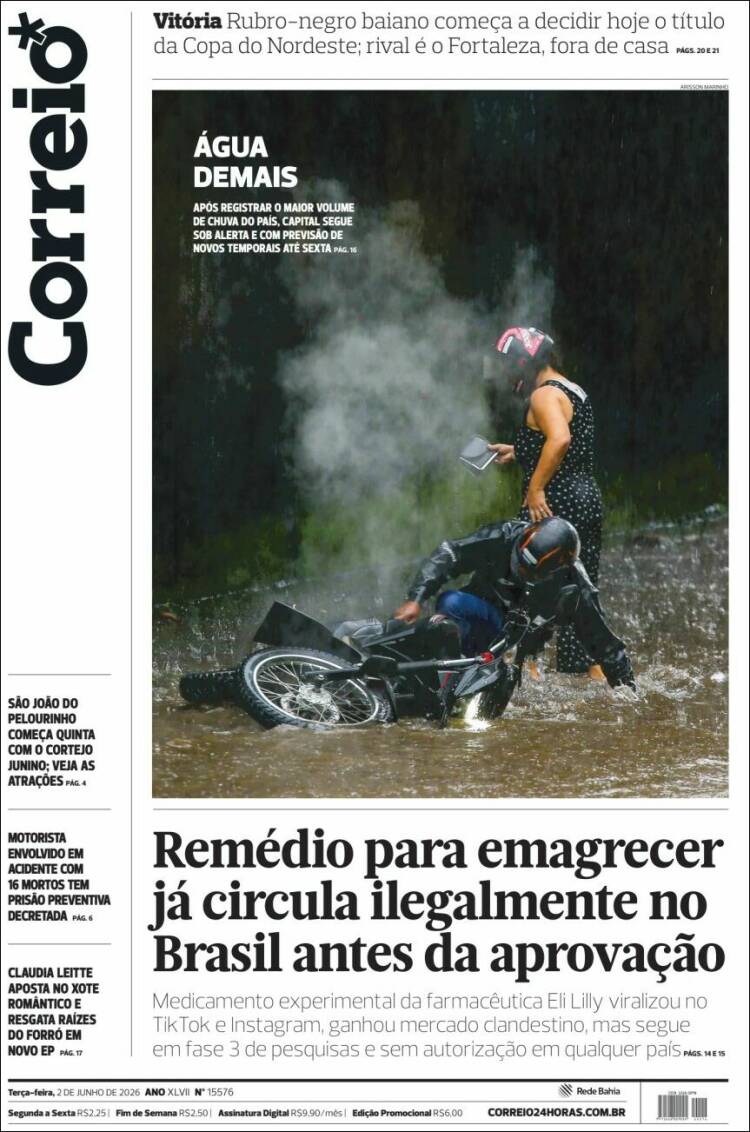 Portada de Correio* (Brasil)