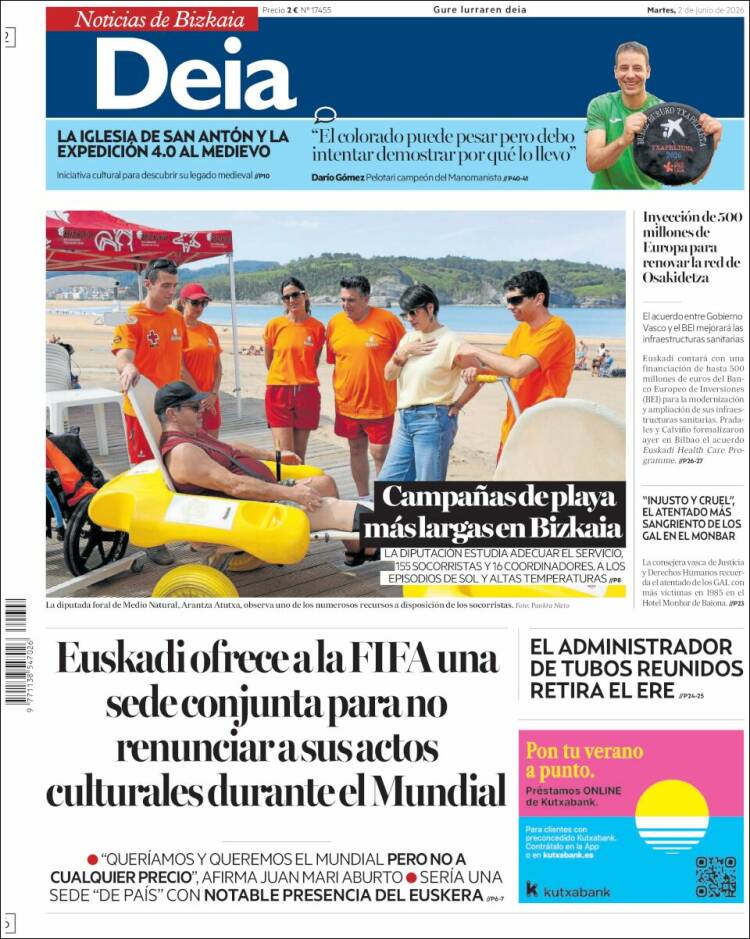Portada de Deia (Espa&ntilde;a)