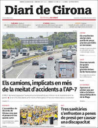 Portada de Diari de Girona (Espa&ntilde;a)