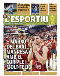 Portada de L'Esportiu (Espa&ntilde;a)