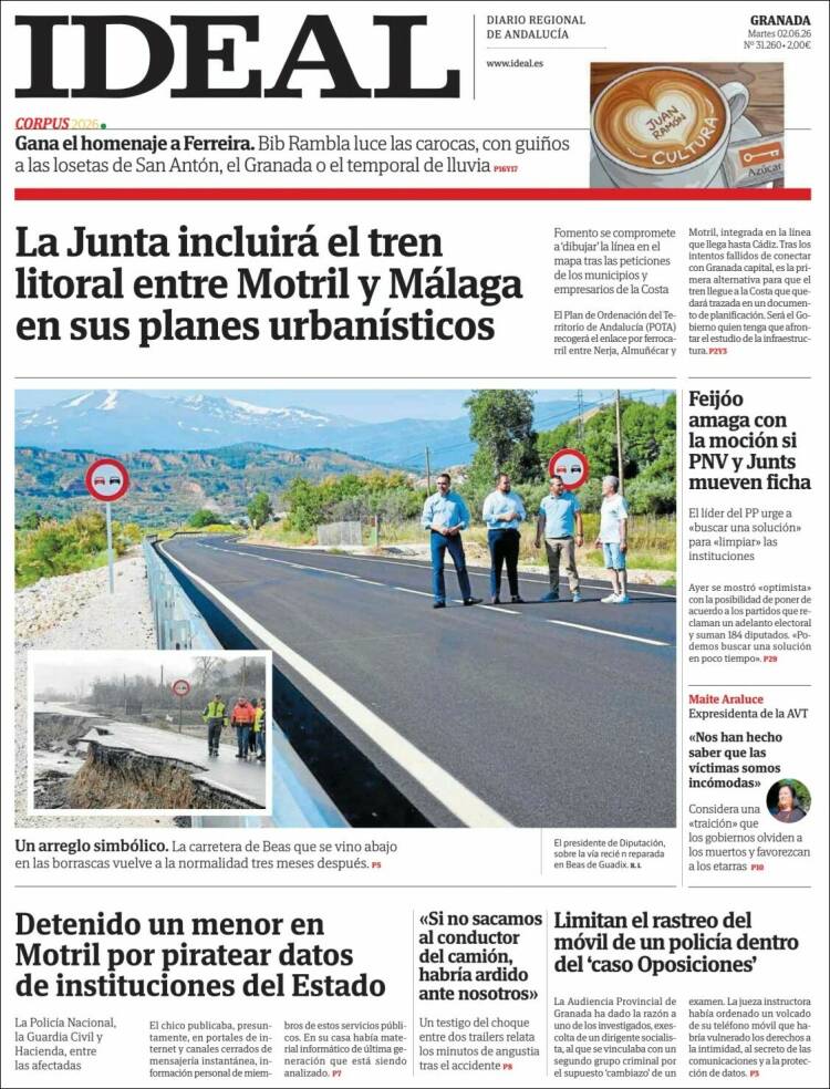 Portada de Ideal (Espa&ntilde;a)