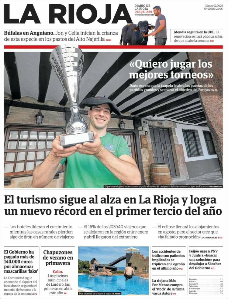 Portada de La Rioja (Espa&ntilde;a)