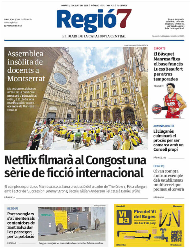 Portada de Regio7 (Espa&ntilde;a)