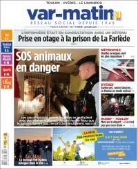 Portada de Var-Matin (Francia)