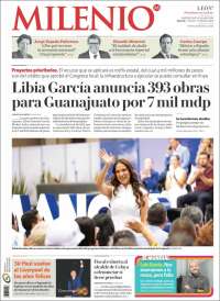 Portada de Milenio de León (M&eacute;xico)