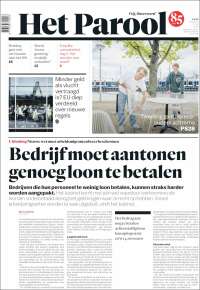 Portada de Het Parool (Pa&iacute;ses Bajos)