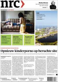 Portada de NRC Handelsblad (Pa&iacute;ses Bajos)