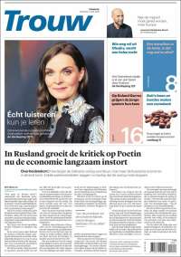 Portada de Trouw (Pa&iacute;ses Bajos)
