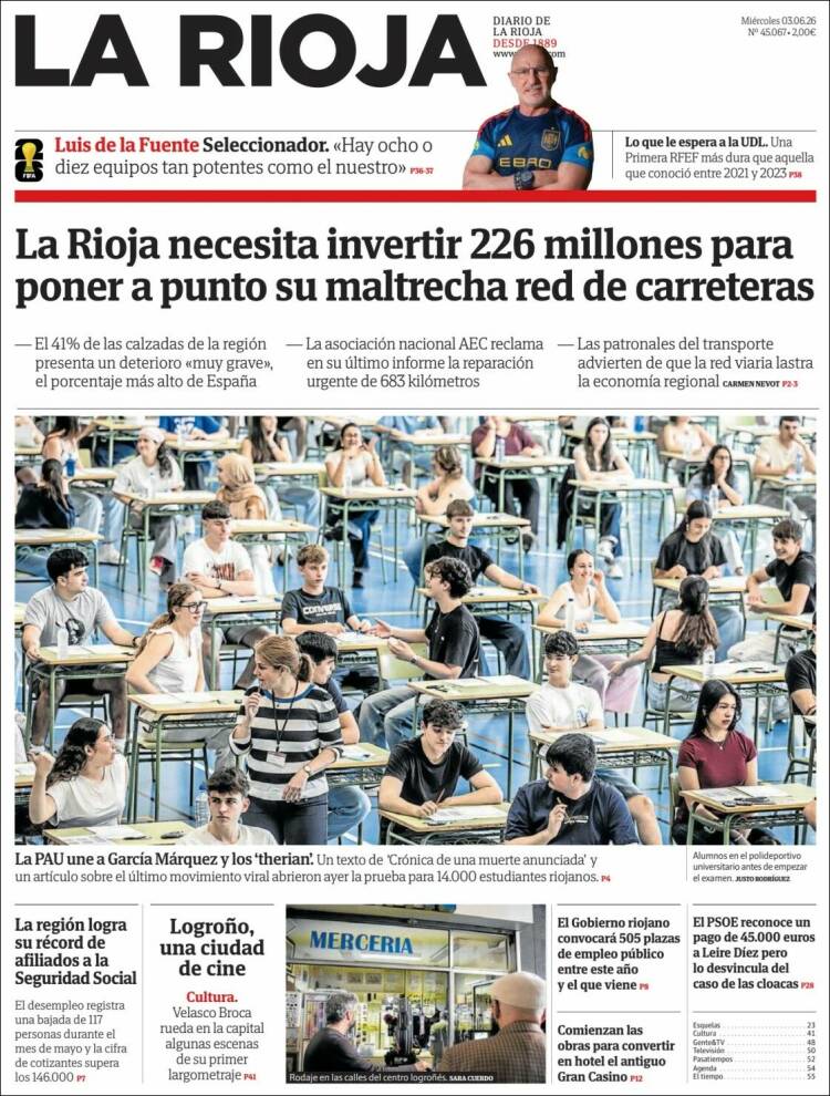 Portada de La Rioja (Espa&ntilde;a)