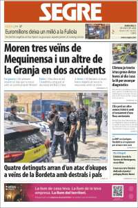 Portada de Segre (Espa&ntilde;a)