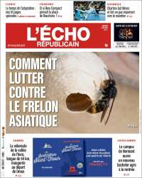 Portada de L'Echo Républicain (Francia)
