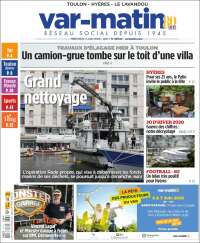 Portada de Var-Matin (Francia)