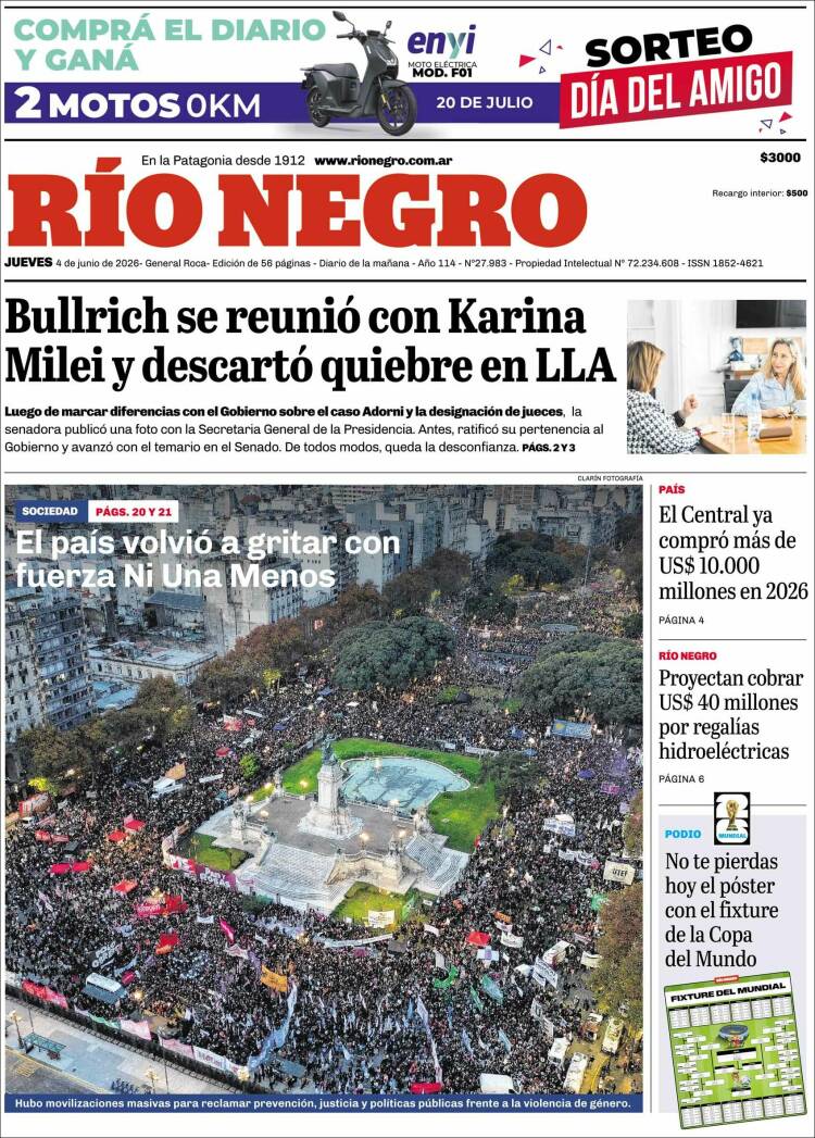 Portada de Rio Negro (Argentina)
