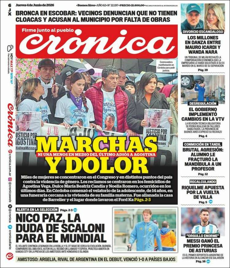 Portada de La Voz del Chaco (Argentina)