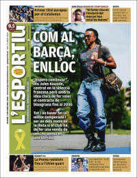 Portada de L'Esportiu (Espa&ntilde;a)