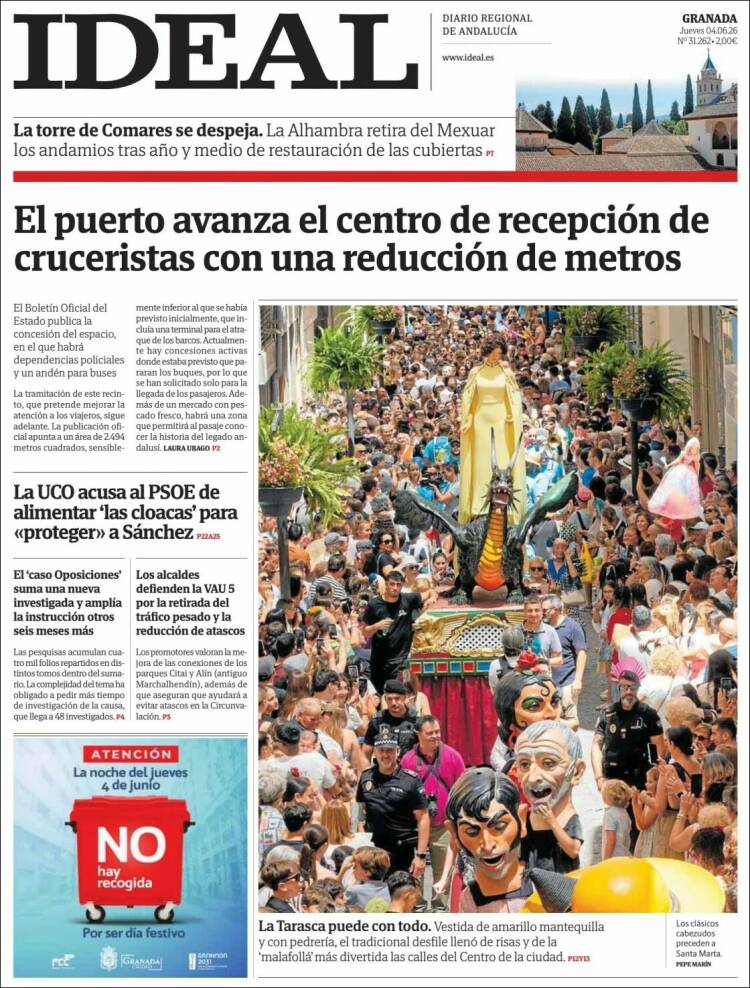 Portada de Ideal (Espa&ntilde;a)