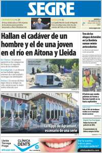 Portada de Segre  (Espa&ntilde;a)
