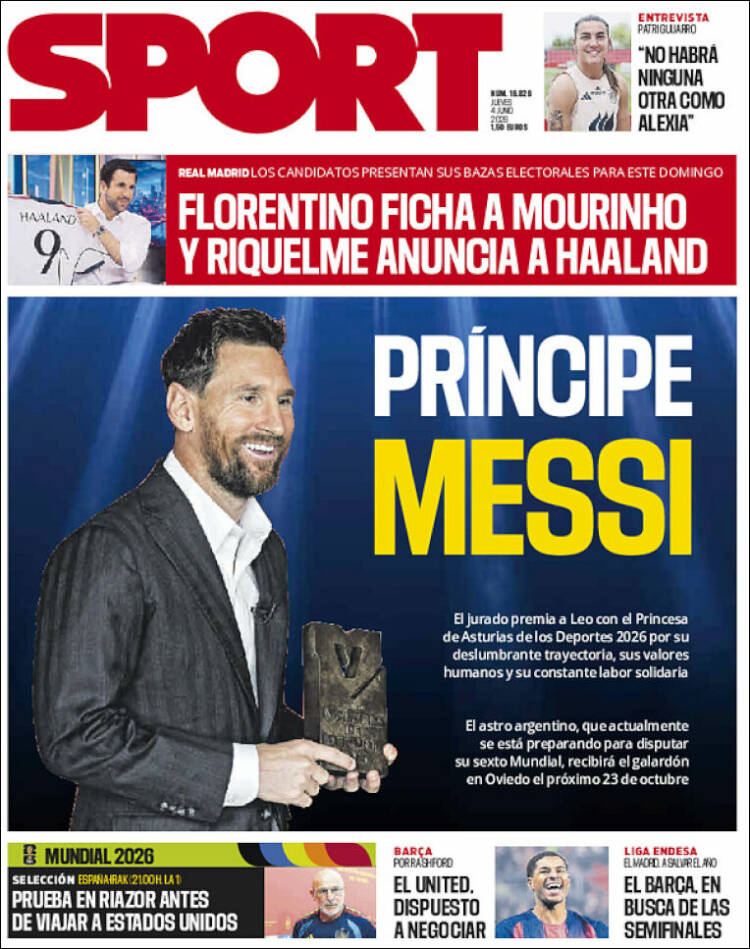 Portada de Sport (Espa&ntilde;a)