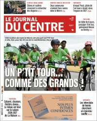 Portada de Le Journal du Centre (Francia)