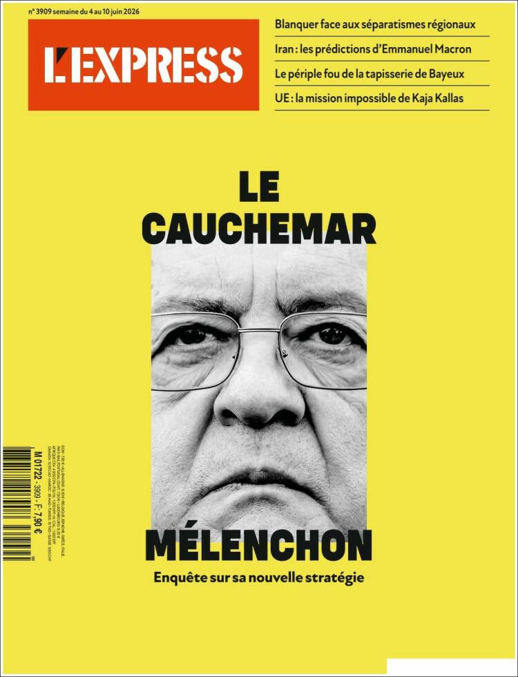 Portada de L'Express (Francia)