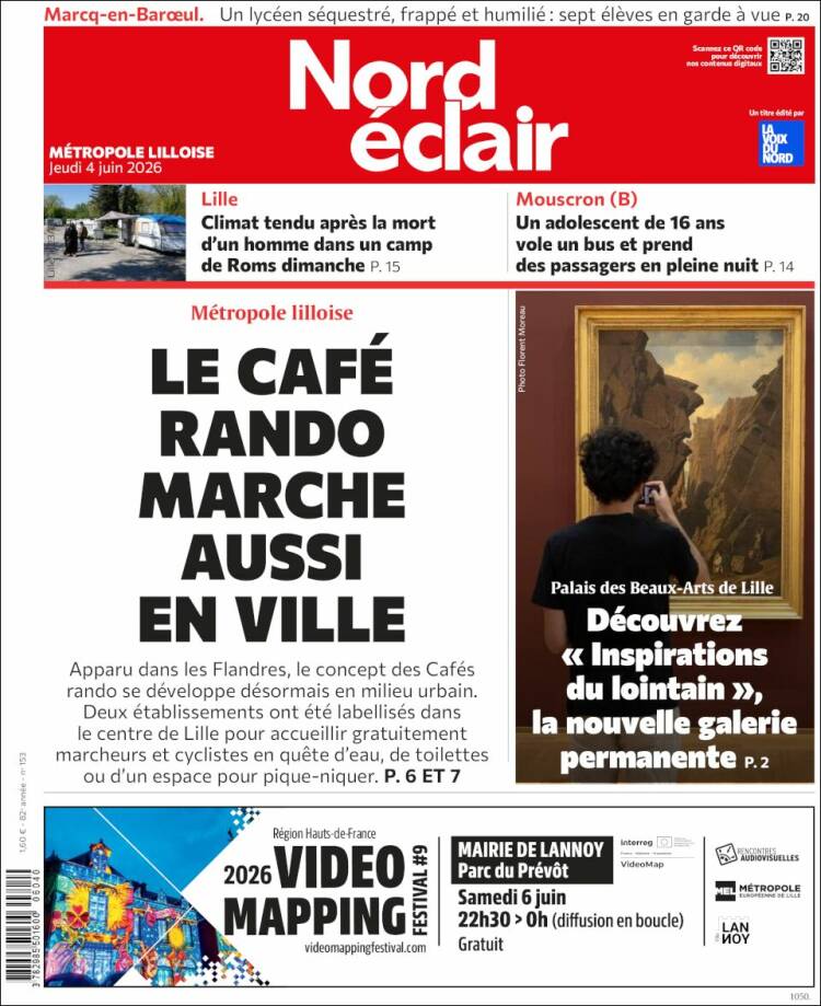 Portada de Nord Éclair (Francia)